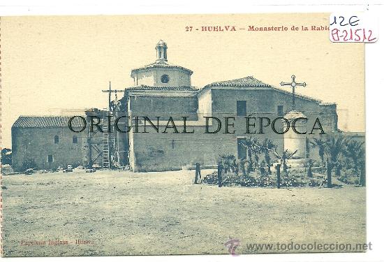 Postales: (PS-21512)POSTAL DE HUELVA-MONASTERIO DE LA RABIDA