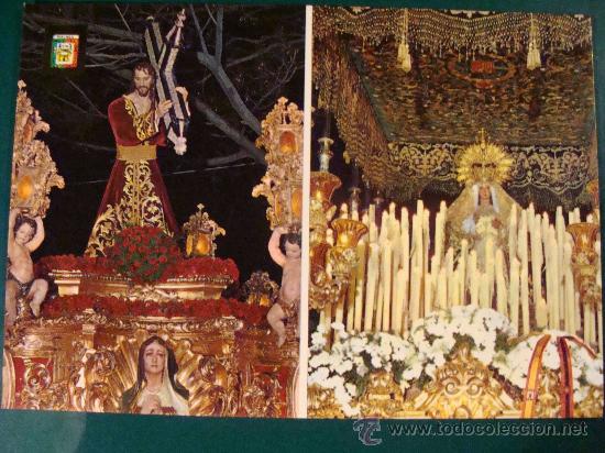 Postales: POSTAL DE MÁLAGA, ANDALUCÍA. AÑO 1979. NUESTRO PADRE JESÚS DEL PASO Y MARÍA ESPERANZA. 149.