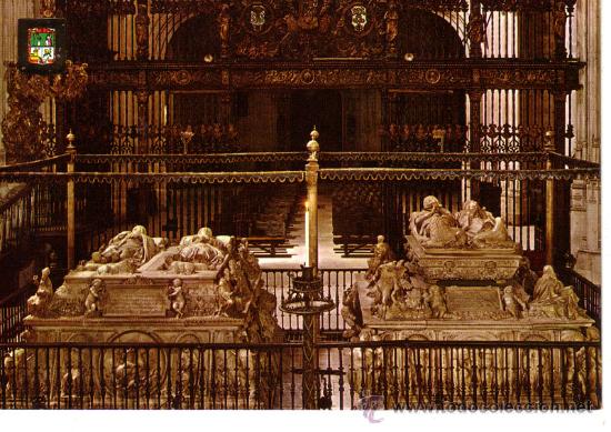 Postales: N&ordm; 1992 GRANADA CAPILLA REAL - Foto 1