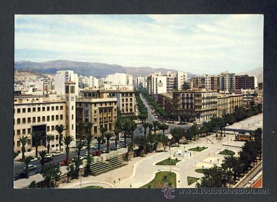 Postales: Postal de ALMERIA: Rambla de Belen y Avda.Generalisimo (Ed.Arribas num.68)