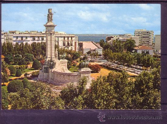 Postales: CADIZ - PLAZA DE ESPA&Ntilde;A