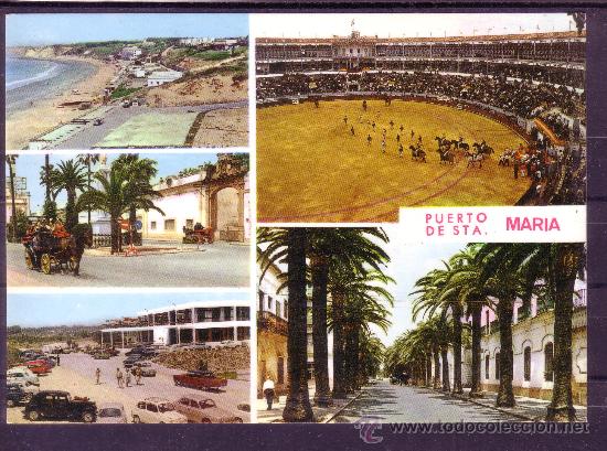 Postales: CADIZ - PUERTO DE SANTA MARIA - DIVERSOS ASPECTOS