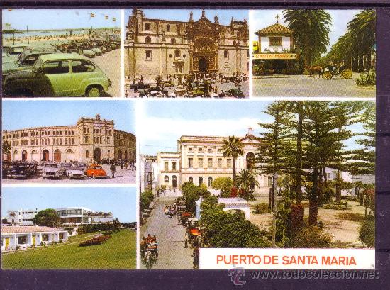 Postales: CADIZ - PUERTO DE SANTA MARIA - DIVERSOS ASPECTOS