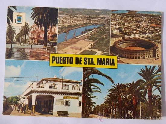 Postales: PUERTO SANTA MARIA. N&ordm; 44. ESCUDO DE ORO