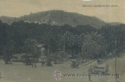 Postales: POSTAL ANTIGUA DE MALAGA CASTILLO DE GIBRALFARO  P-ANMA-191