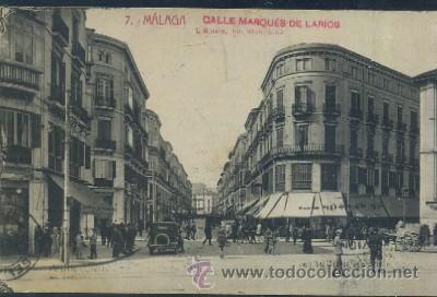 Postales: POSTAL ANTIGUA DE MALAGA N&ordm; 7 CALLE MARQUES DE LARIOS  P-ANMA-196