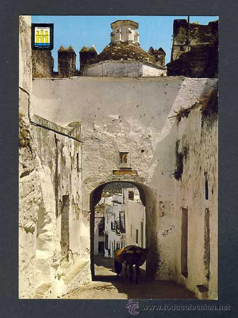 Postales: Postal de ARCOS DE LA FRONTERA (Cadiz): Antigua Puerta de Metrera (Ed.Subirats num.12)