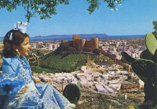 Postales: postal-1044 almeria chanca y alcazaba -univen -P-1190-