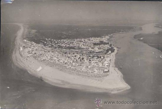 Postales: HUELVA.-(A&Eacute;REA).- VISTA GENERAL DE PUNTA UMBR&Iacute;A