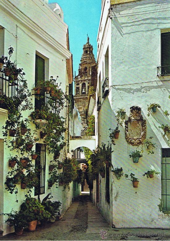 Postales: cordoba calleja de las flores sin usar