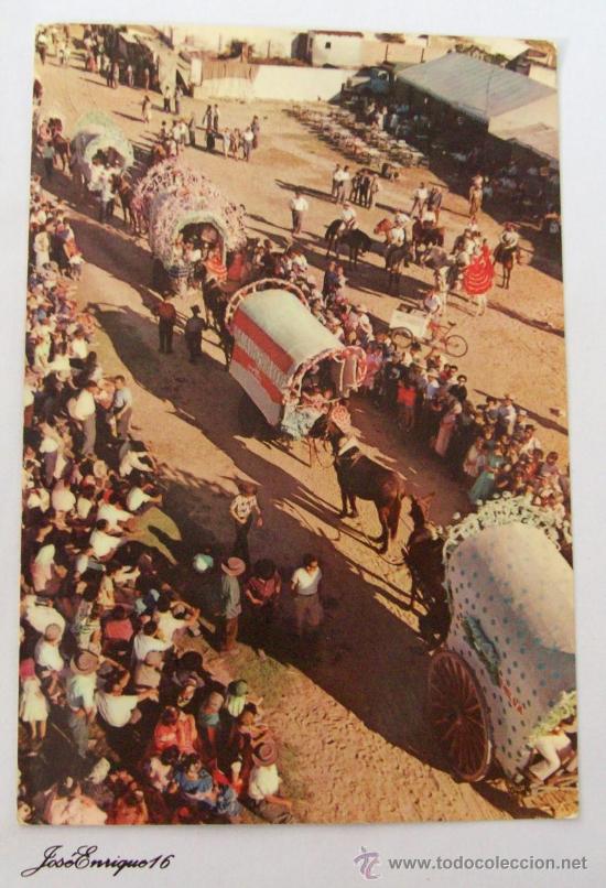 Postales: ANDALUC&Iacute;A, ROMERIA DEL ROCIO. TYPIQUE. SERIE II N&deg; 5028