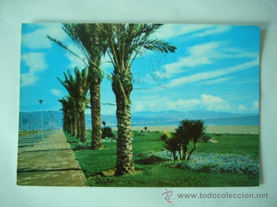 Cartoline: ROQUETAS DE MAR. ALMERIA. ESCRITA Y CIRCULADA