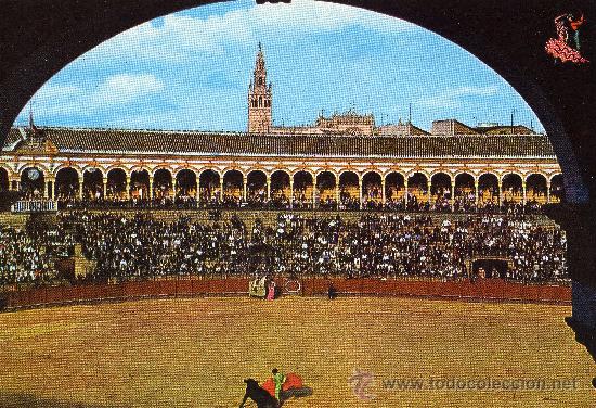 Postales: SEVILLA N&ordm; 533 PLAZA DE TOROS SIN CIRCULAR EDICIONES BEASCOA - Foto 1