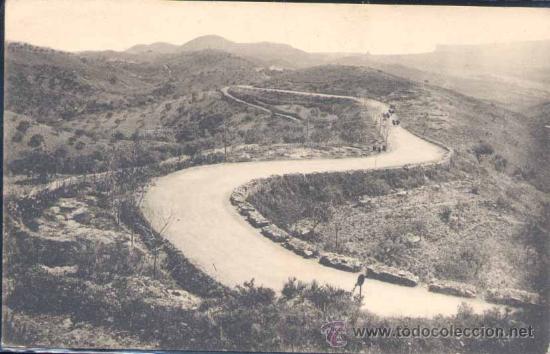 Postales: MALAGA.- CARRETERA A GRANADA