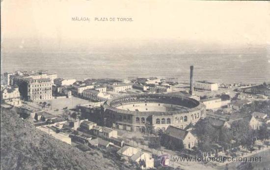 Postales: M&Aacute;LAGA.- PLAZA DE TOROS
