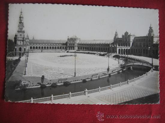 Postales: SEVILLA - PLAZA DE ESPA&Ntilde;A - Foto 1