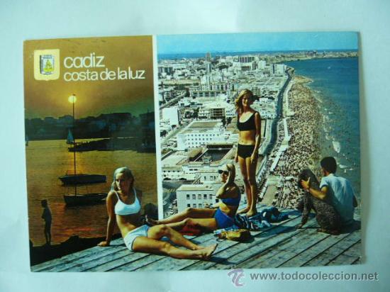Postales: CADIZ. N&ordm; 1198 ED. ESCUDO DE ORO. ESCRITA Y CIRCULADA