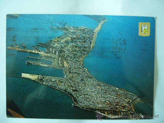 Postales: CADIZ. N&ordm; 1278. ESCUDO DE ORO. ESCRITA Y CIRCULADA