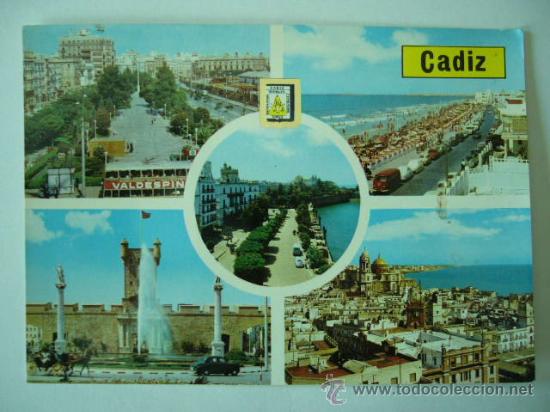 Postales: CADIZ. N&ordm; 1165. ESCUDO DE ORO. ESCRITA