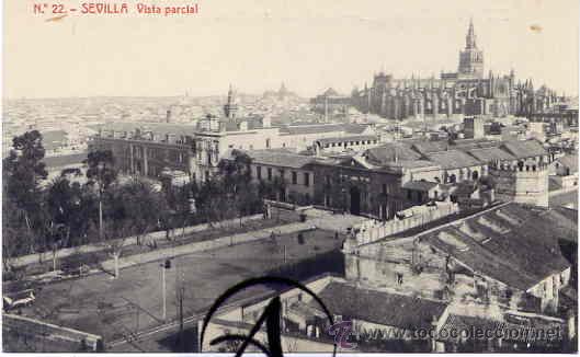 Postales: Sevilla. Vista parcial.