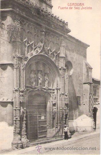 Postkarten: TARJETA POSTAL DE CORDOBA. PUERTA DE SAN JACINTO. FOTOT. CASTA&Ntilde;EIRA Y ALVAREZ.