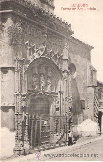 Postkarten: TARJETA POSTAL DE CORDOBA. PUERTA DE SAN JACINTO. FOTOT. CASTA&Ntilde;EIRA Y ALVAREZ.