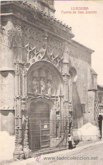 Postkarten: TARJETA POSTAL DE CORDOBA. PUERTA DE SAN JACINTO. FOTOT. CASTA&Ntilde;EIRA Y ALVAREZ.