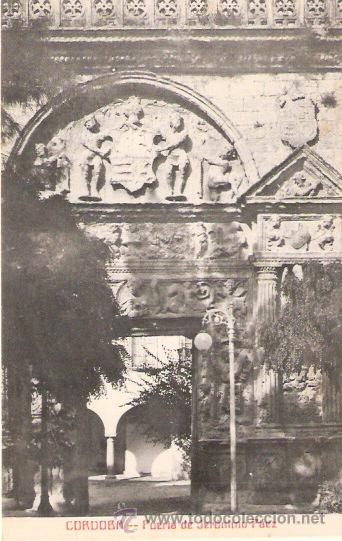 Postkarten: TARJETA POSTAL DE CORDOBA. PUERTA DE JERONIMO PAEZ. FOTOT. CASTA&Ntilde;EIRA Y ALVAREZ.