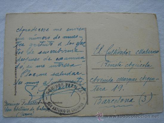 Postales: DETALLE DEL DORSO DE LA POSTAL - Foto 3