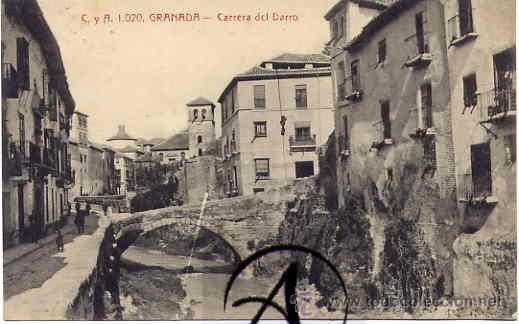 Postales: Granada. Carrera del Darro. - Foto 1