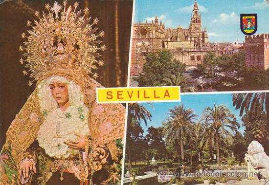 Postales: Sevilla, editada en 1965 - Foto 1