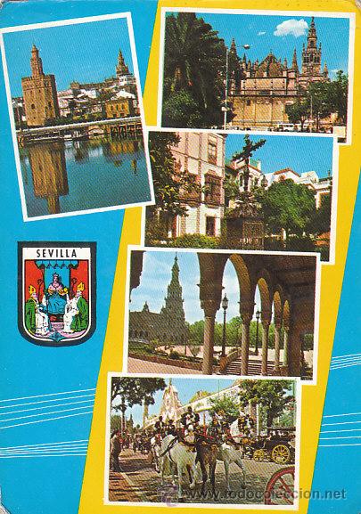 Postales: Sevilla, editada en 1965 - Foto 1