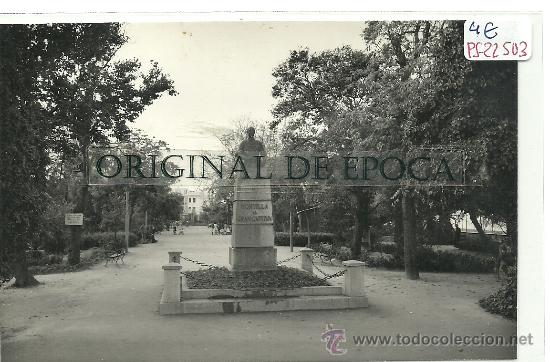 Postales: (PS-22503)POSTAL DE MONTILLA(CORDOBA)-PASEO DE CANIS MATUTE.MONUMENTO AL GRAN CAPITAN