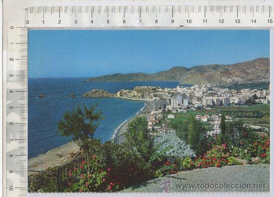 Postales: TARJETA POSTAL DE ALMU&Ntilde;ECAR GRANADA - Foto 1