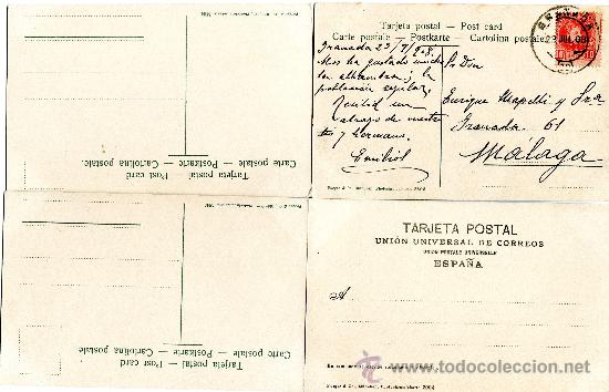 Postales: Granada, Lote de 8 Postales Purger - Foto 7