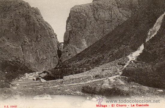 Postales: M&aacute;laga el Chorro - La Cascada - Foto 1