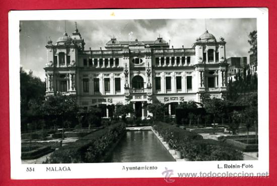 Postales: malaga, ayuntamiento,    p61540