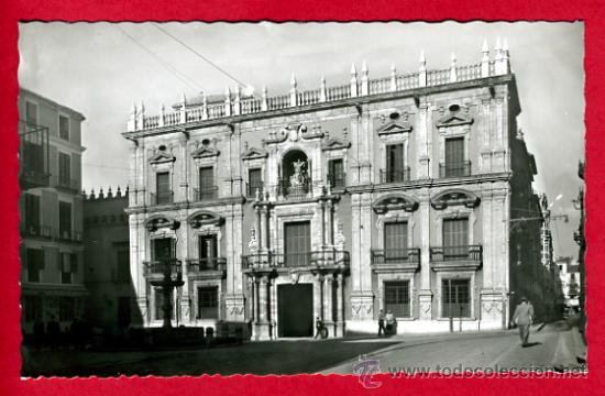 Postales: malaga, palacio episcopal, siglo XVIII,    p61544