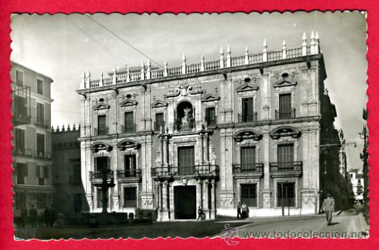 Postales: malaga, palacio episcopal, siglo XVIII,     p61554