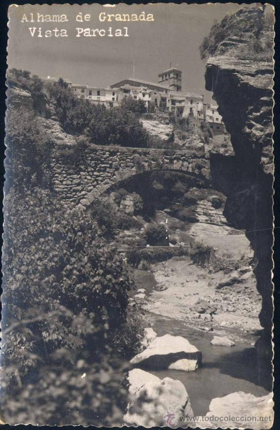 Postales: ALHAMA DE GRANADA (GRANADA).- VISTA PARCIAL