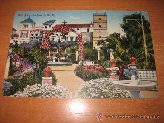 Postales: SEVILLA .JARDINES DE MURILLO - Foto 1
