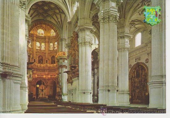 Postales: GRANADA. CATEDRAL. CAPILLA MAYOR - Foto 1