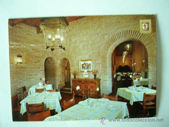Postales: CORDOBA. RESTAURANTE CASTILLO DE LA ALBAIDA. FISA. ESCRITA