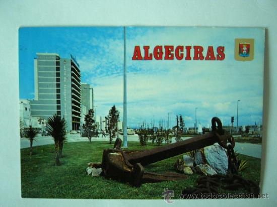 Postales: ALGECIRAS. N&ordm; 178. ESCUDO DE ORO. ESCRITA Y CIRCULADA