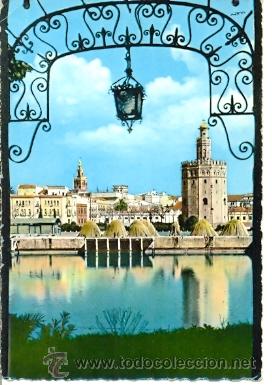 Postales: 7-esp531. Postal Sevilla. Torre del Oro - Foto 1