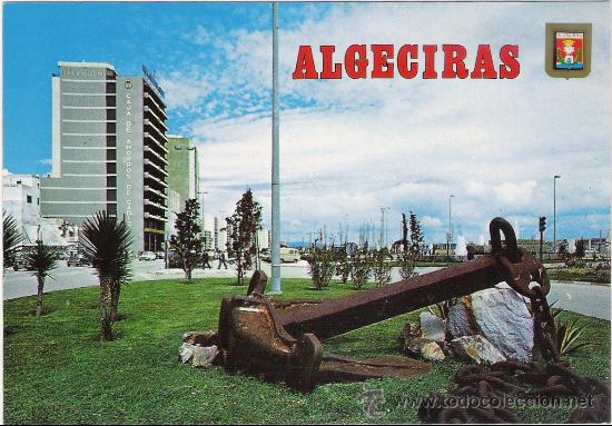 Postales: POSTAL ALGECIRAS.AVENIDA CA&Ntilde;ONERO DATO.EDITA ESCUDO DE ORO N&ordm;178