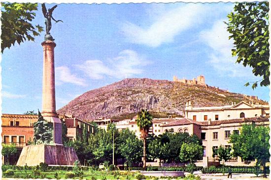 Postales: JAEN.- PLAZA DE LAS BATALLAS