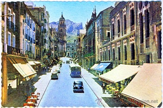 Postales: JAEN.- CALLE BERNABE SORIANO.- A&Ntilde;OS 50.- (17)