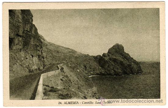 Cartoline: BONITA POSTAL - ALMERIA - CASTILLO SAN TELMO - CARRETERA DE ACCESO