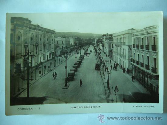 Postales: CORDOBA. PASEO DEL GRAN CAPITAN. N&ordm; 1. ROISIN.